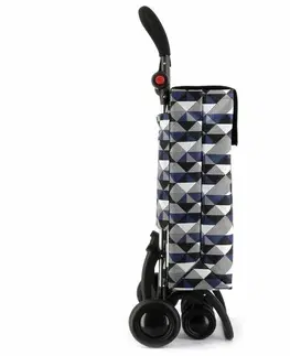 Nákupné tašky a košíky Rolser Nákupná taška na kolieskach Classic Sahara Tour 4x4, modrá