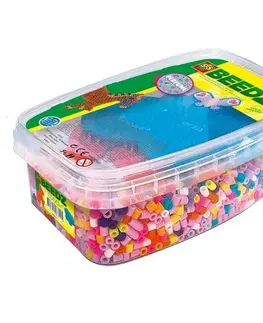 Drevené hračky Ses Zažehľovacie korálky parfumované, box 5000 ks, 2 doštičky