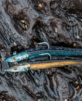 rybolov Súprava mäkkých umelých nástrah typu shad piesočnica Eelo 150 25 g Ayu/modrá