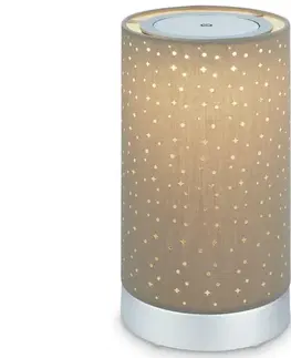 Lampy Briloner Briloner 7449-011-LED Stmievateľná vonkajšia lampa STARRY SKY LED/3W/5V IP44 hnedá 