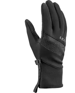 Zimné rukavice Päťprsté rukavice Leki Cross black 8.5