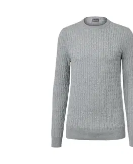 Shirts & Tops Pletený pulóver, sivý s melírom