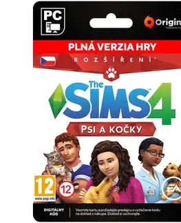 Hry na PC The Sims 4: Psy a mačky CZ [Origin]