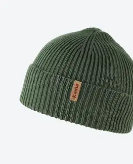 Zimné čiapky Pletená Merino čiapka KAMA A178 105 zelená