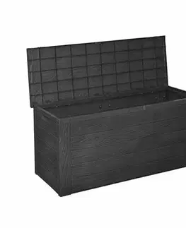 Úložné boxy Záhradný úložný box Caisse antracit, 300 l, 120 cm