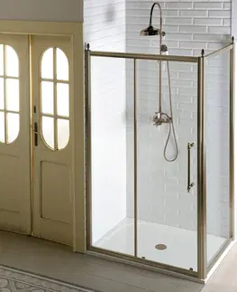 Sprchové dvere GELCO - ANTIQUE obdĺžniková sprchová zástena 1100x900 L/R varianta GQ4211CGQ5690C