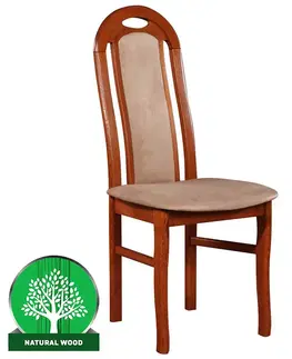 Drevené stoličky Stolička W11 svetlý orech sally 2