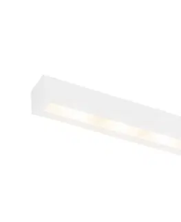 Nastenne lampy Moderné nástenné svietidlo biele 3 -svetelné - Tjada Novo