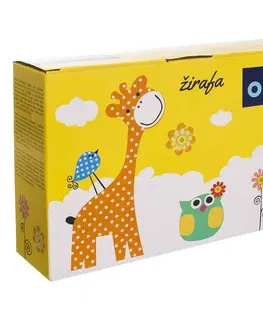 Taniere Orion 3-dielna detská jedálenská súprava Žirafa