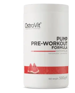 Pre-workouty OstroVit - Pump pre-workout formula new formula 500 g pomaranč