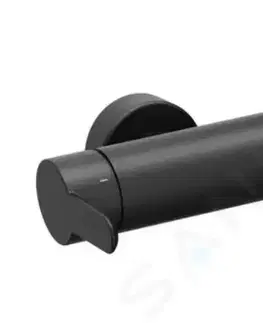 Kúpeľňové batérie RAVAK - Puri Sprchová batéria, matná čierna X070187