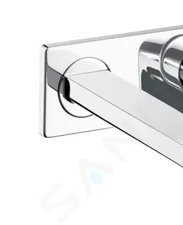 Kúpeľňové batérie HANSGROHE - Metris New Umývadlová páková batéria pod omietku, chróm 31086000