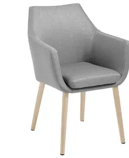 Plastové stoličky Stolička light grey