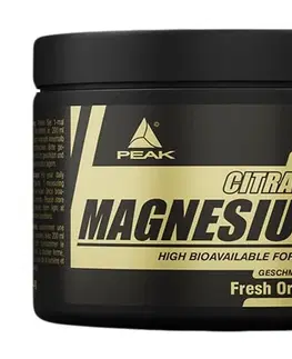 Horčík (Magnézium) Magnesium Citrate - Peak Performance 240 g Berry Mix