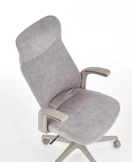 Kancelárske stoličky HALMAR Arctic kancelárske kreslo svetlosivá / sivá