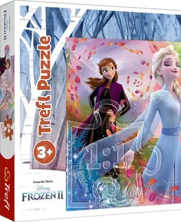 Hračky puzzle TREFL - Puzzle 24 Maxi Hľadanie dobrodružstiev  Disney Frozen 2