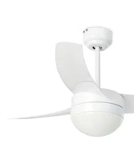Ventilátory Stropný ventilátor s osvetlením Faro EASY 33415 biela
