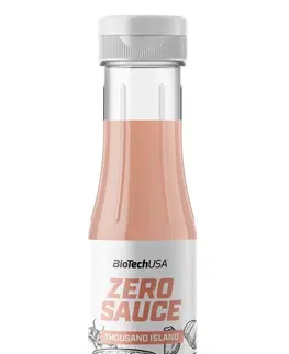Zdravé potraviny Zero Sauce - Biotech USA 350 ml. Curry