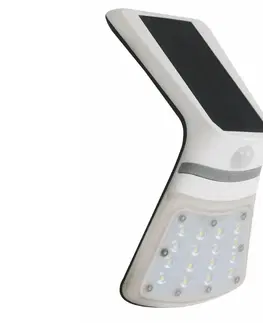 Svietidlá Greenlux LED Solárne nástenné svietidlo so senzorom LED/2W IP65 