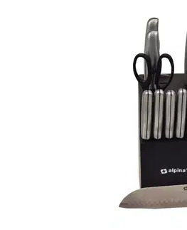 Kuchynské nože Súprava nožov v bloku Alpina