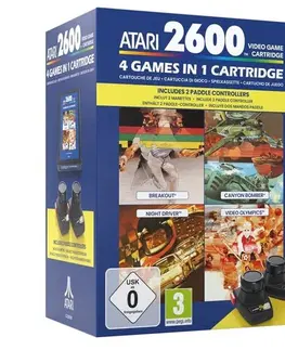 Príslušenstvo k herným konzolám ATARI 2600+ 4 Games in 1 Paddle Pack 0008077