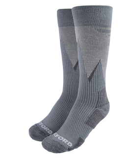 Pánske ponožky Kompresné ponožky z merino vlny Oxford Merino Oxsocks šedé šedá - L (44,5-47)