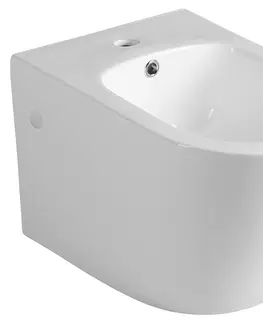 Kúpeľňa SAPHO - PACO bidet závesný, 36x52cm. biela PZ2012