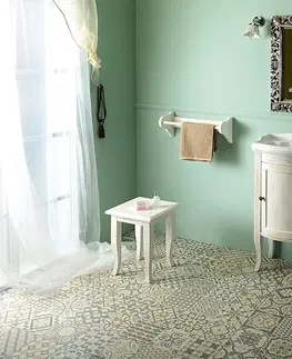 Kúpeľňa SAPHO - RETRO umývadlová skrinka 36,5x85x29cm, starobiela 1641