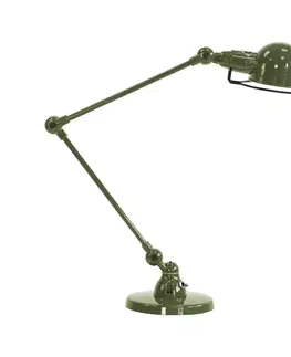 Stolové lampy na písací stôl Jieldé Jieldé Signal SI333 stolná lampa podstavec, oliva