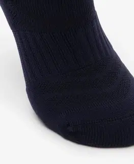 ponožky Detské futbalové podkolienky červeno-modré