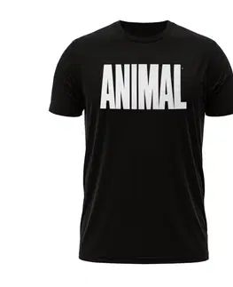 Tričká Universal Nutrition T-shirt Animal Black  S