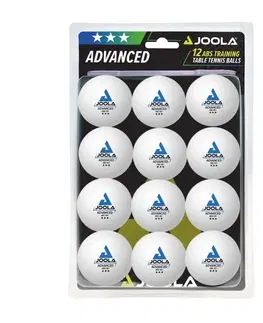 Pingpongové loptičky Loptičky na stolný tenis JOOLA Advanced Training *** 12 ks - biele