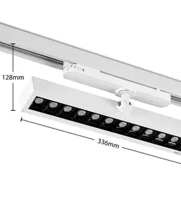 Svietidlá pre 3-fázové koľajnicové svetelné systémy Arcchio Arcchio Millay koľajnicové LED svetlo biele 3 000K