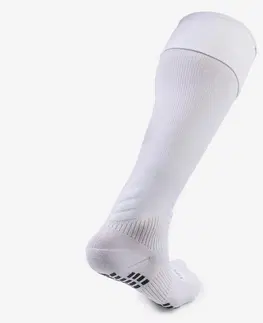 ponožky Futbalové podkolienky Viralto II protišmykové biele