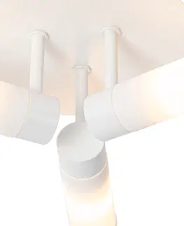 Vonkajsie stropne svietidla Moderné kúpeľňové stropné svietidlo biele 3 svietidlo IP44 - Vaňa
