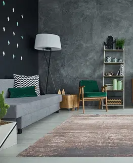 Koberce LuxD Dizajnový koberec Rowan 240 x 160 cm sivo-béžový