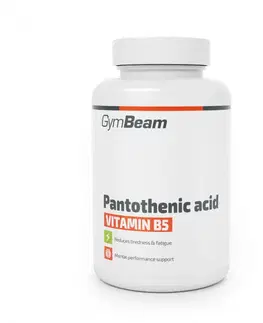 Vitamíny B GymBeam Kyselina pantoténová (vitamín B5) 60 kaps.