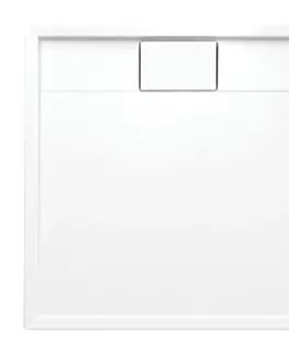 Vane OMNIRES - BROOKLYN akrylátová sprchová vanička štvorec, 90 x 90 cm biela lesk /BP/ BROOKLYN90/KBP