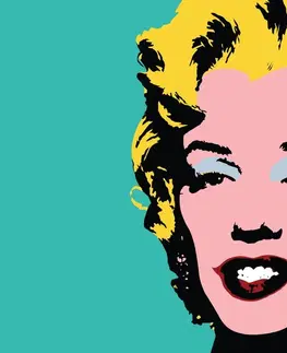 Pop art obrazy Obraz ikonická Marilyn Monroe v pop art dizajne
