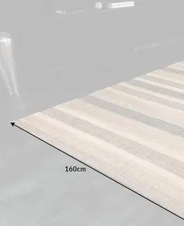 Koberce LuxD Dizajnový koberec Panay 230 x 160 cm béžovo-hnedý - konope