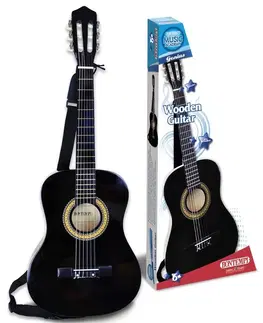 Hudobné hračky BONTEMPI - detská drevená gitara 229210