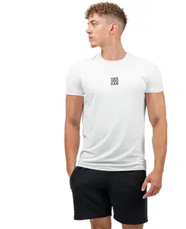 Pánske tričká Funkčné športové tričko Nebbia RESISTANCE 348 White - L