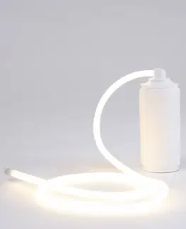 Vnútorné dekoratívne svietidlá SELETTI Stolová LED lampa Daily Glow ako sprej