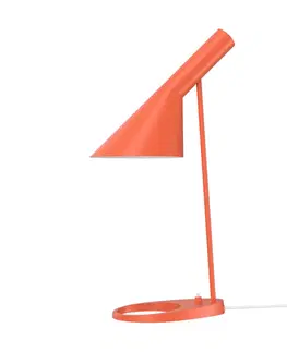 Stolové lampy Louis Poulsen Dizajnová stolová lampa Louis Poulsen AJ oranžová