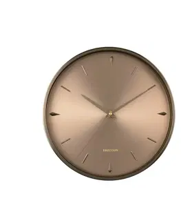 Hodiny Karlsson 5896GM dizajnové nástenné hodiny