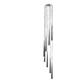 Svietidlá Luxera LUXERA  - Závesný luster EBONY 8xG9/40W/230V 