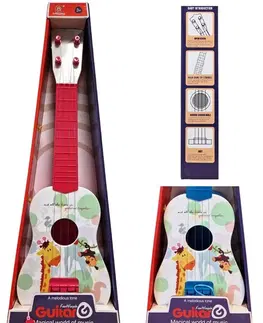 Hudobné hračky LAMPS - Detská gitara Safari 55cm