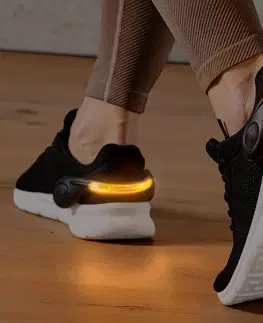 Exercise & Fitness Spony na topánky s LED, 2 ks