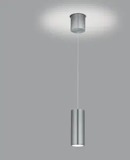 Závesné svietidlá Knapstein LED svietidlo Helli up/down 1-pl. nikel matná