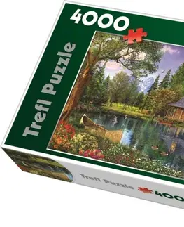 Hračky puzzle TREFL - Puzzle 4000 dielikov Poobedná Idylka